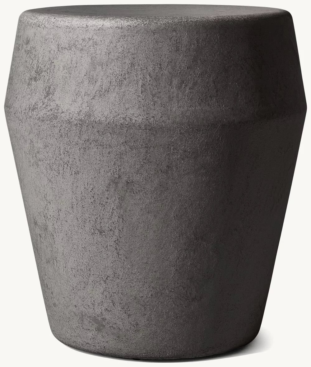 RH Terzo Convex Side Table