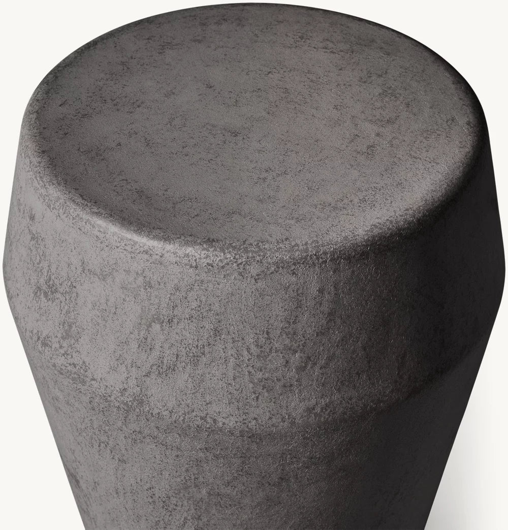 RH Terzo Convex Side Table