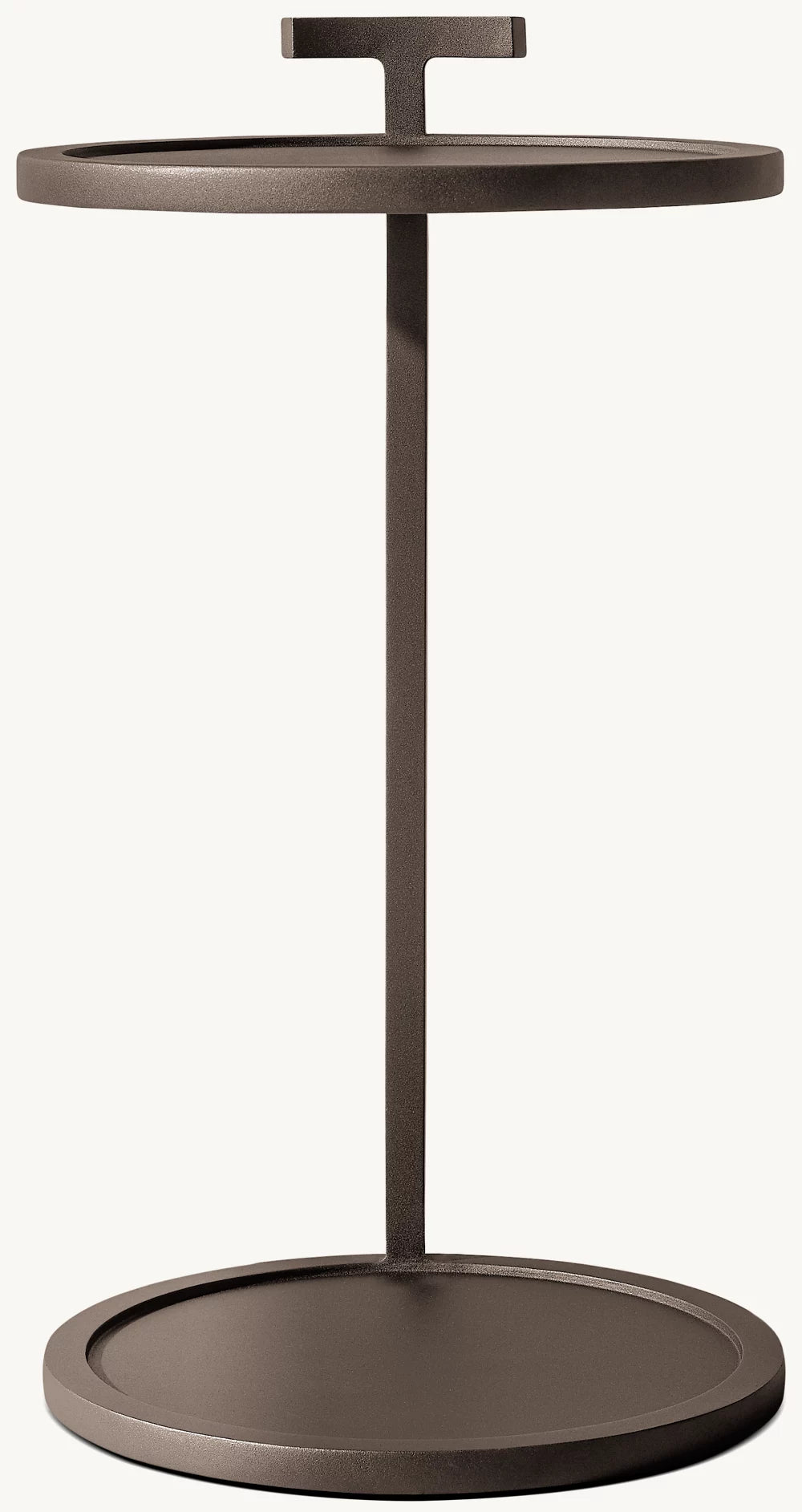 RH Cocktail Round Side Table