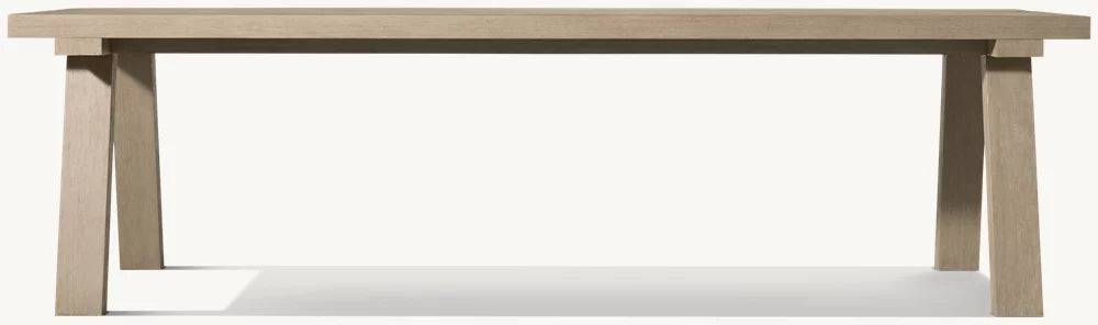 RH Merida Rectangular Dining Table
