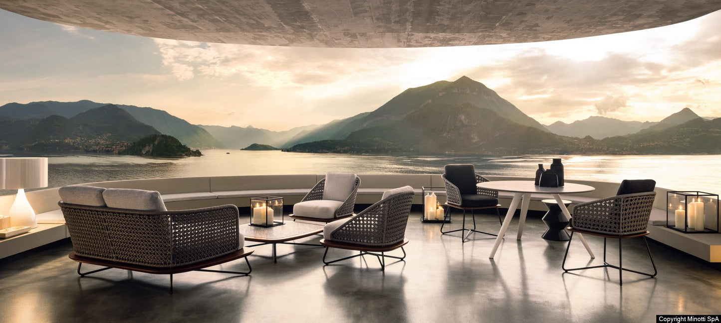 Minotti Rivera Outdoor sofa