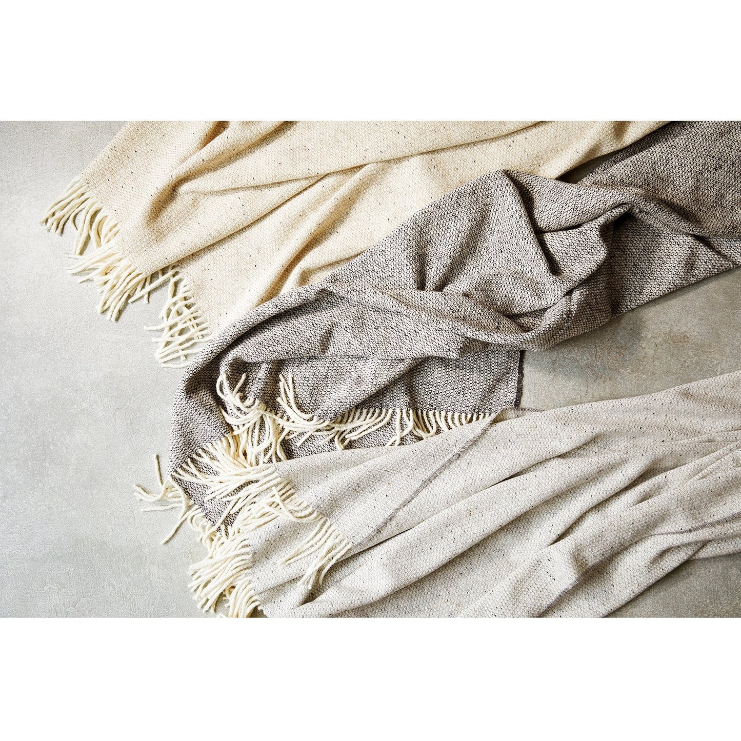Monochrome II Tweed Emphasize Blanket