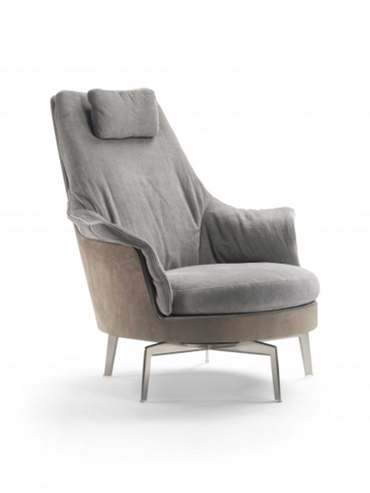 Flexform Guscioalto Light Leisure Chair