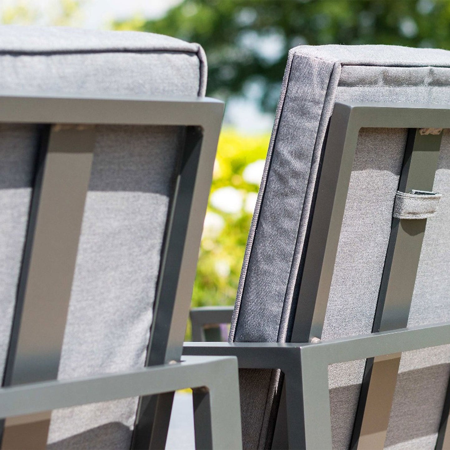 New York Outdoor 9 Piece Cube Dining Set