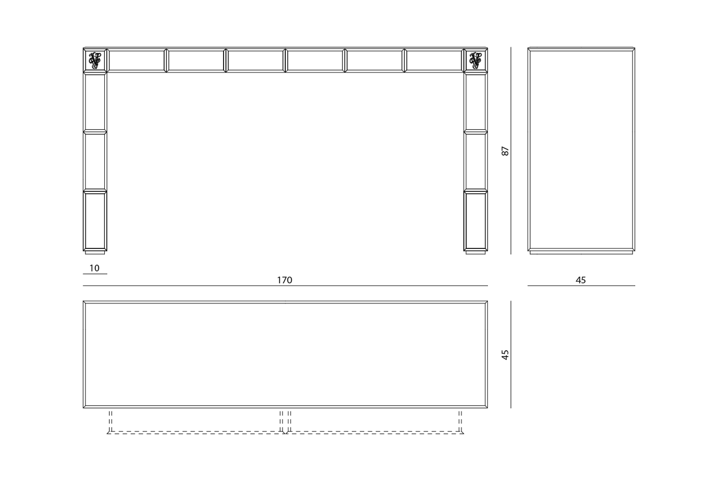 Vissionnaire Acer Console Table
