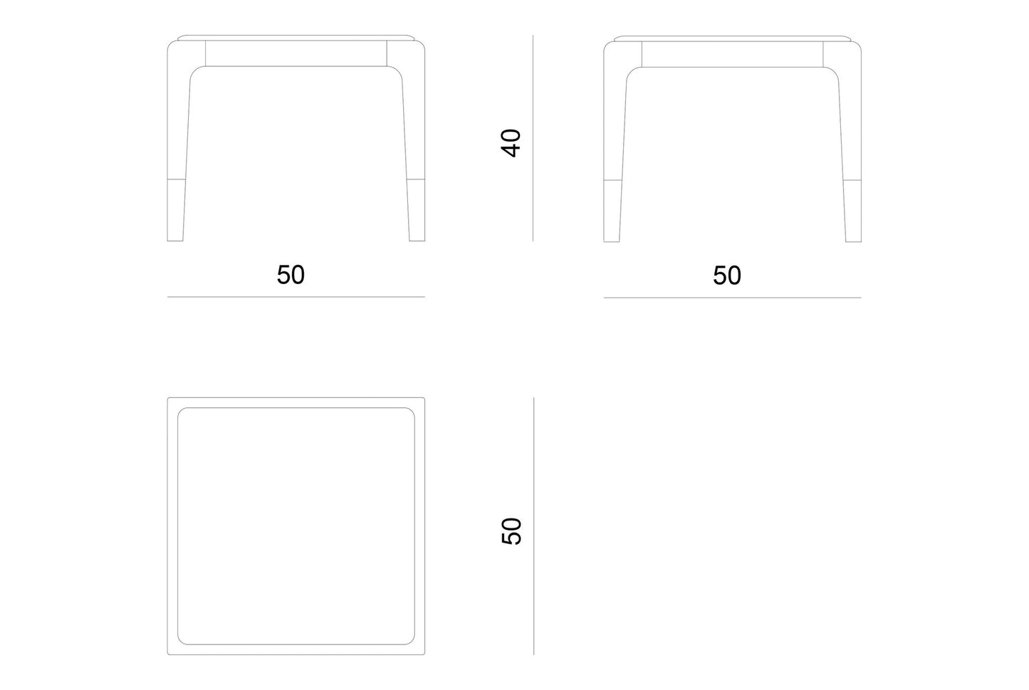 Vissionnaire Redding Side Table