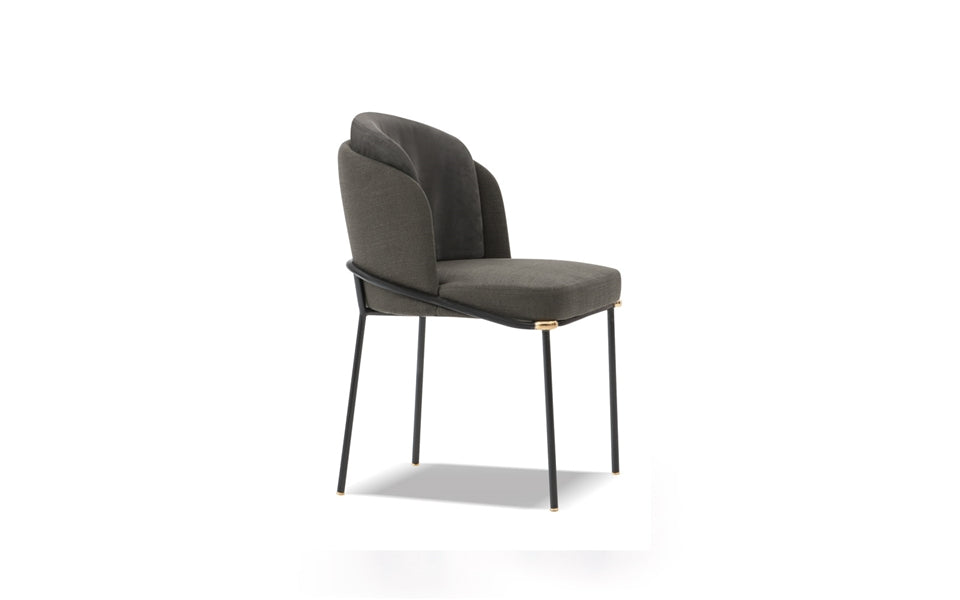 Minotti Fil Noir Dining Chair