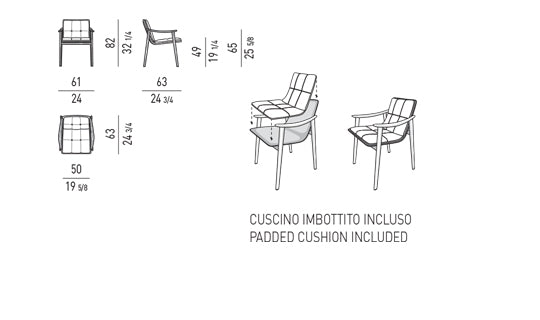 Minotti Fynn Dining Chair