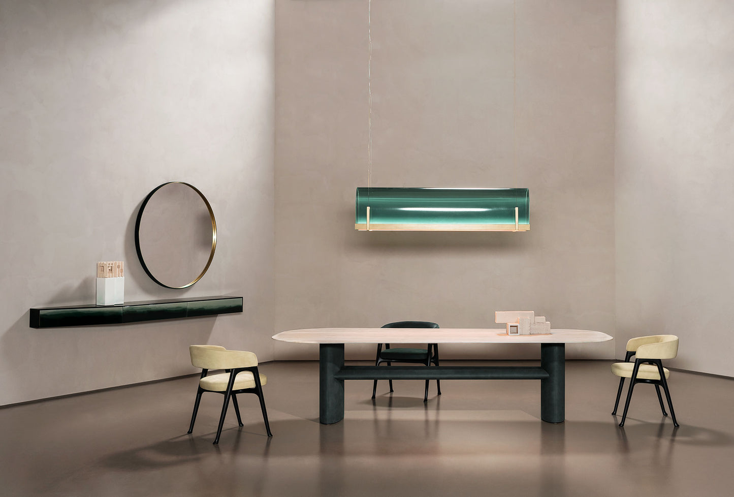 Baxter Ellipse Dinning Table