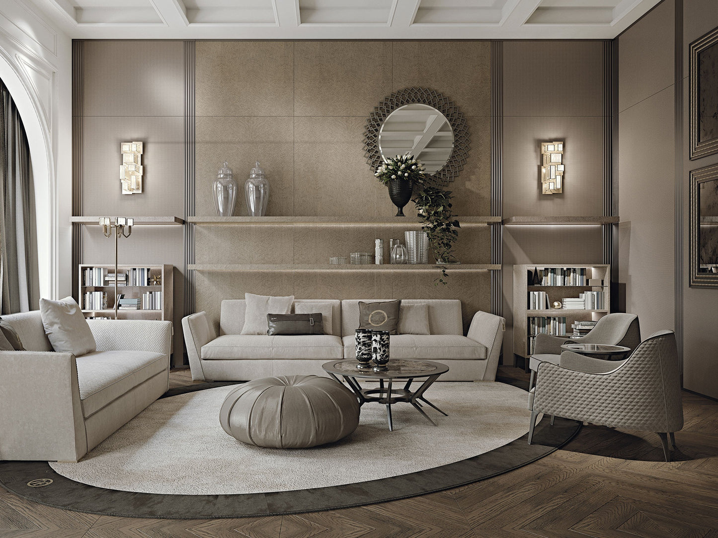 Vittoria Frigerio Flori Stool