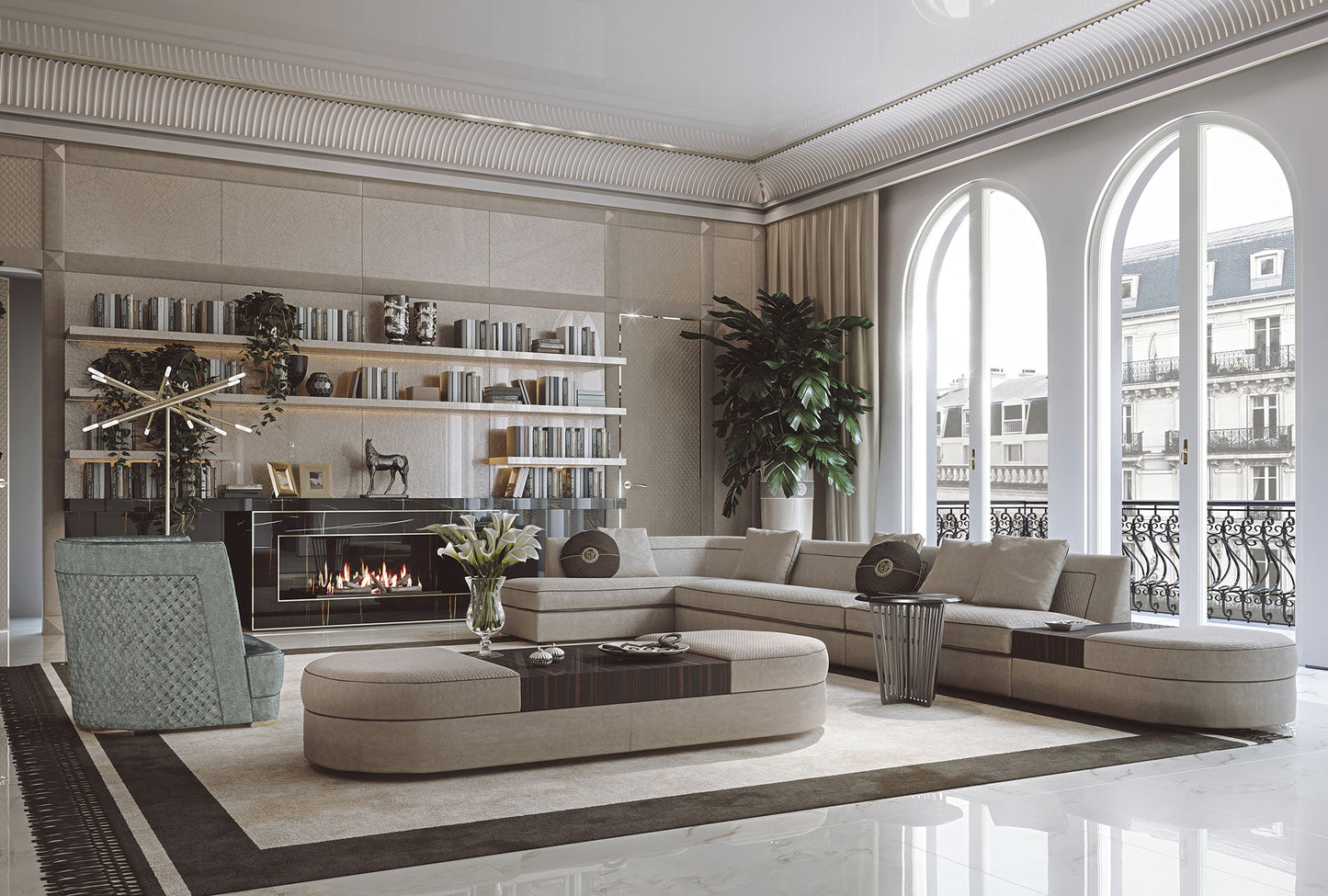 Vittoria Frigerio Borromeo Sofa