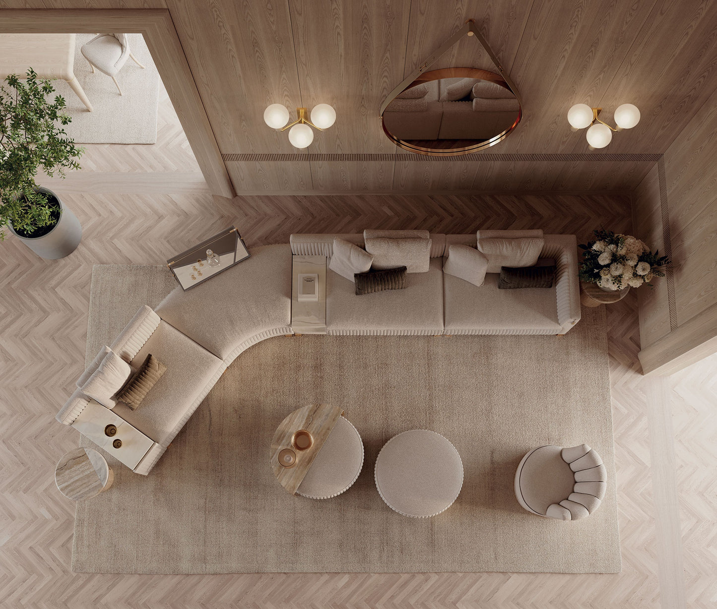 Vittoria Frigerio Brandolini Sofa