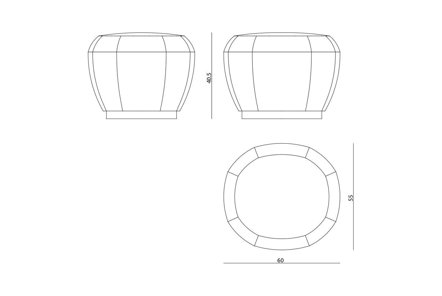 Visionnaire Sontag Stool