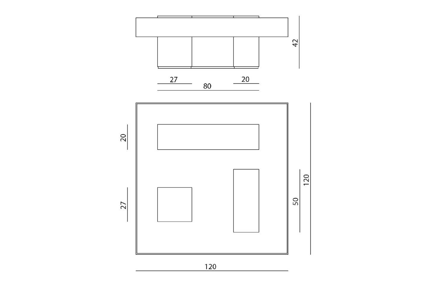 Visionnaire Marty Coffee Table