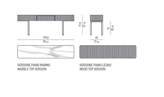 Minotti Lou Console Table