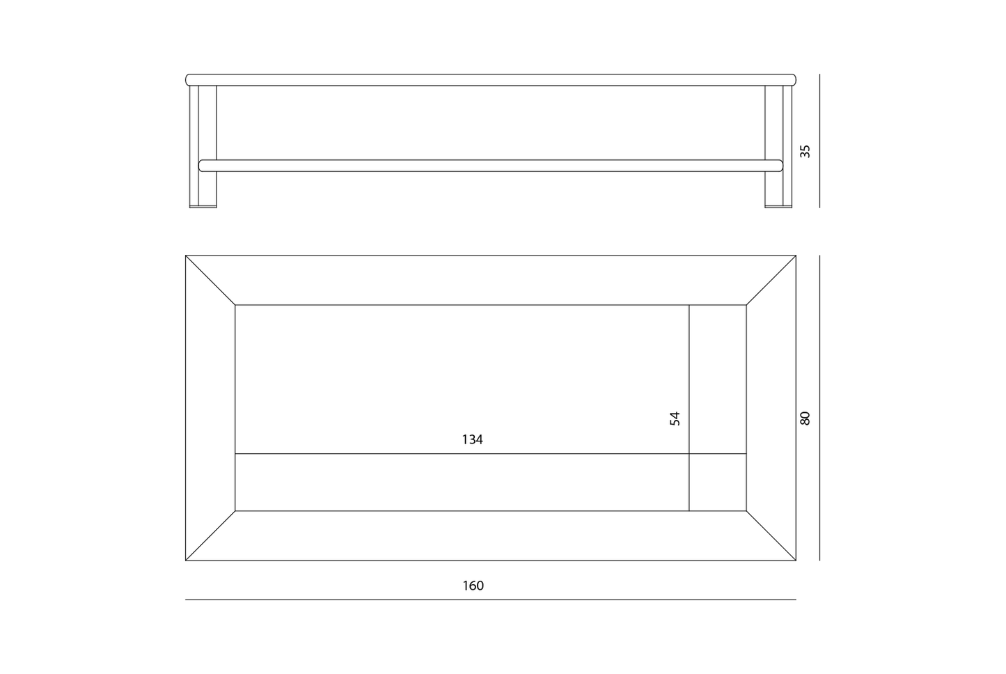 Visionnaire Galloway Coffee Table