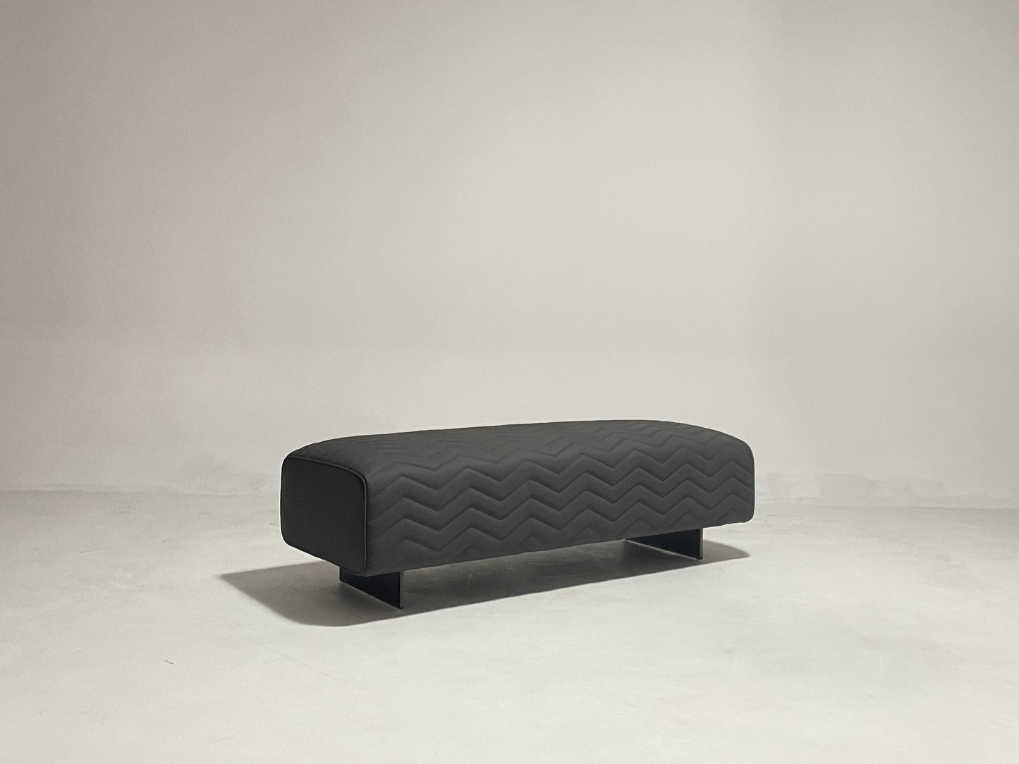 Minotti Quincy Chevron Bench