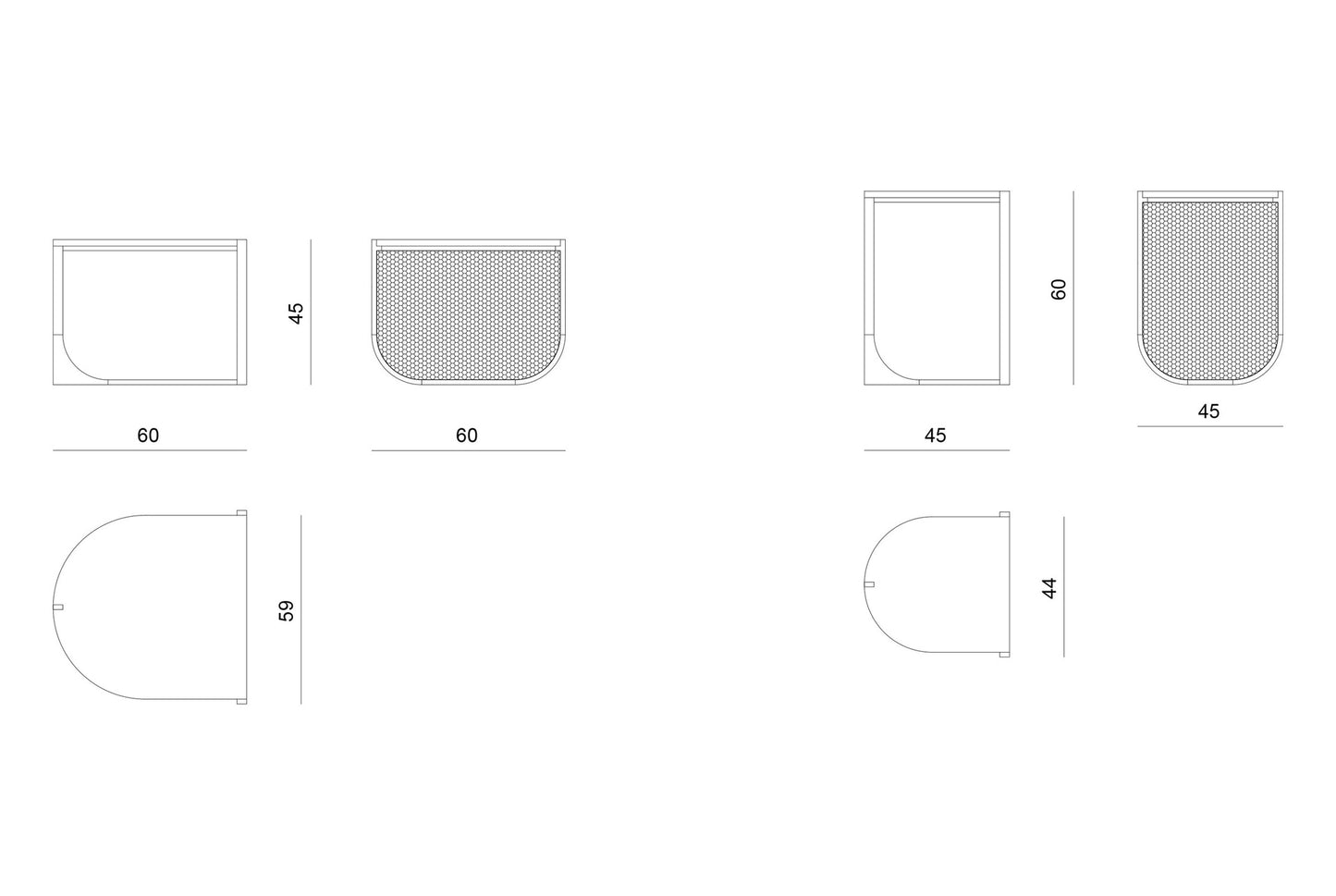 Visionnaire vienna Outdoor Coffee Table