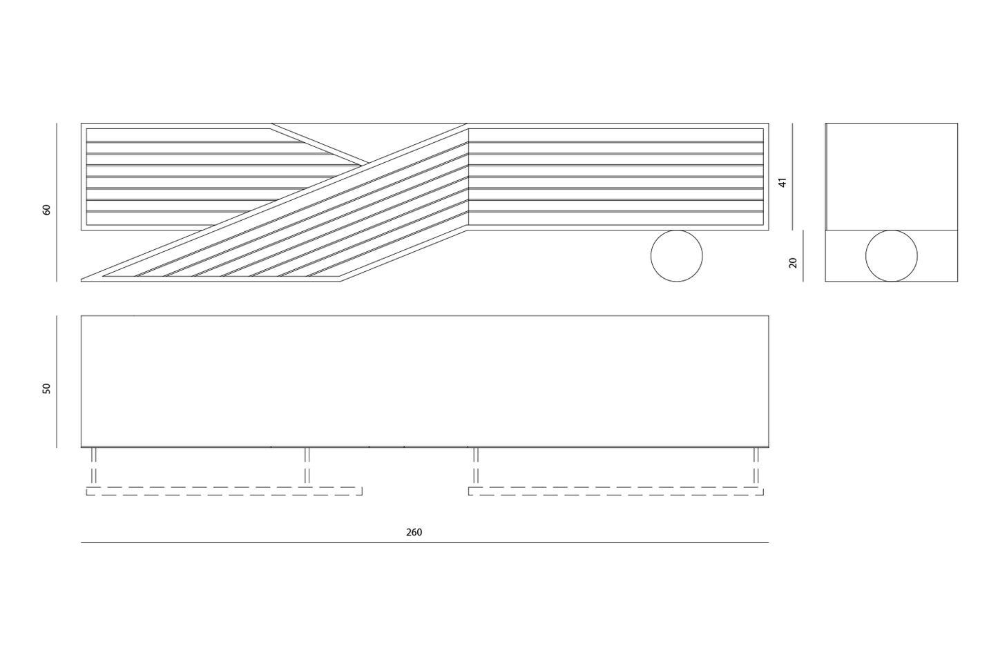 Visionnaire Bart Tv Stand