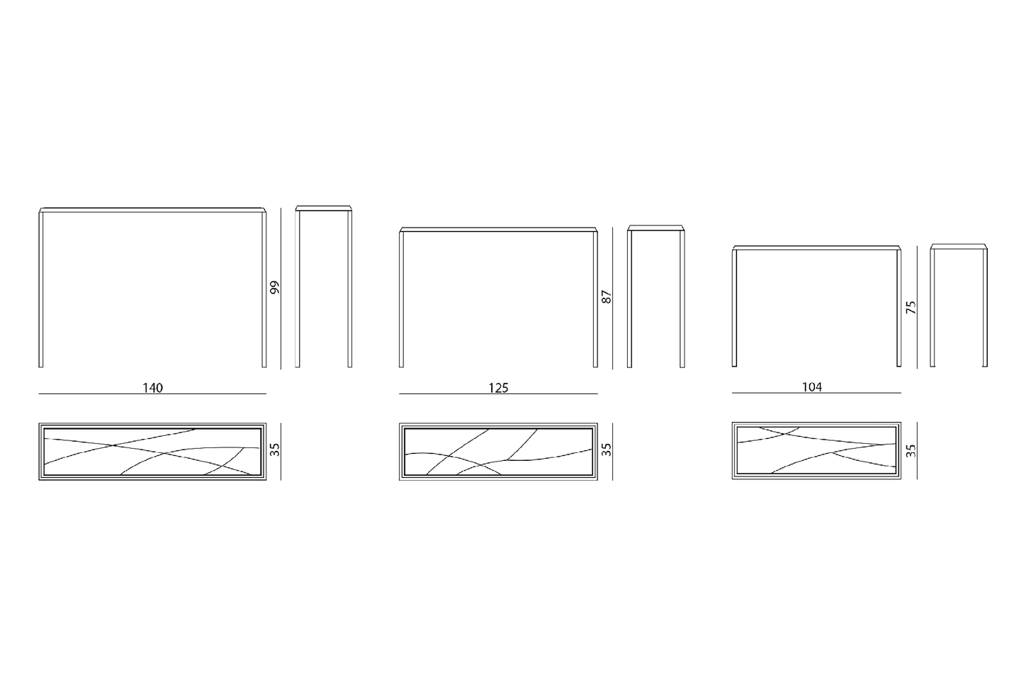 Vissionnaire Axel Console Table