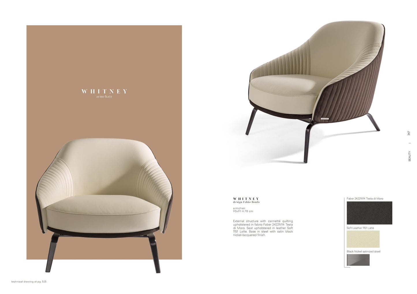 Visionnaire Whitney Armchairs