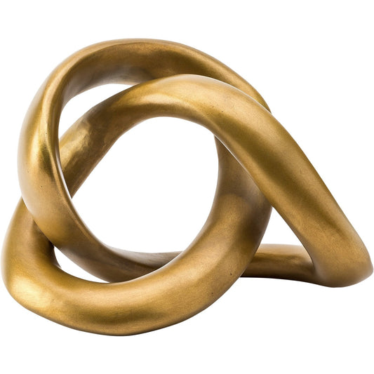 Twisted Brass Sculpture