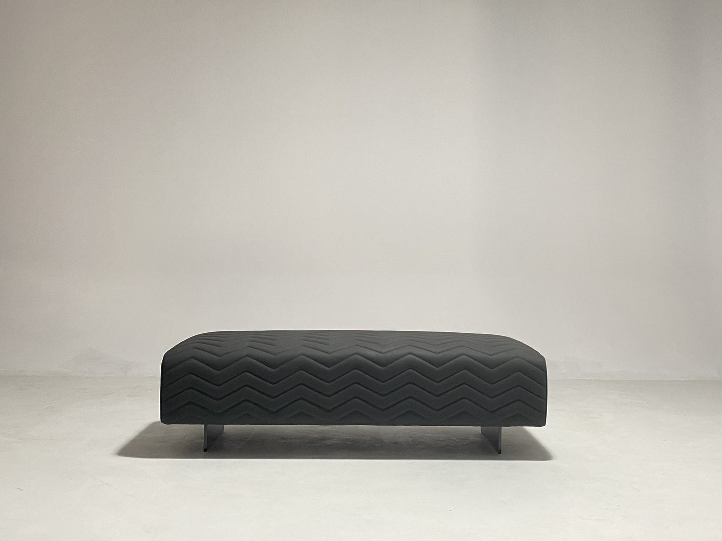 Minotti Quincy Chevron Bench