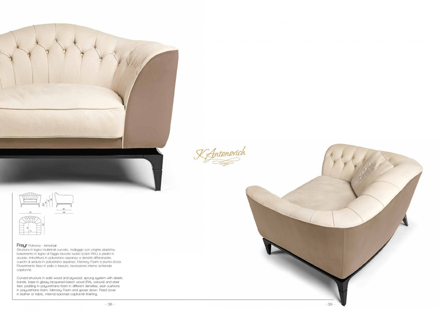 Visionnaire Freyr Armchairs