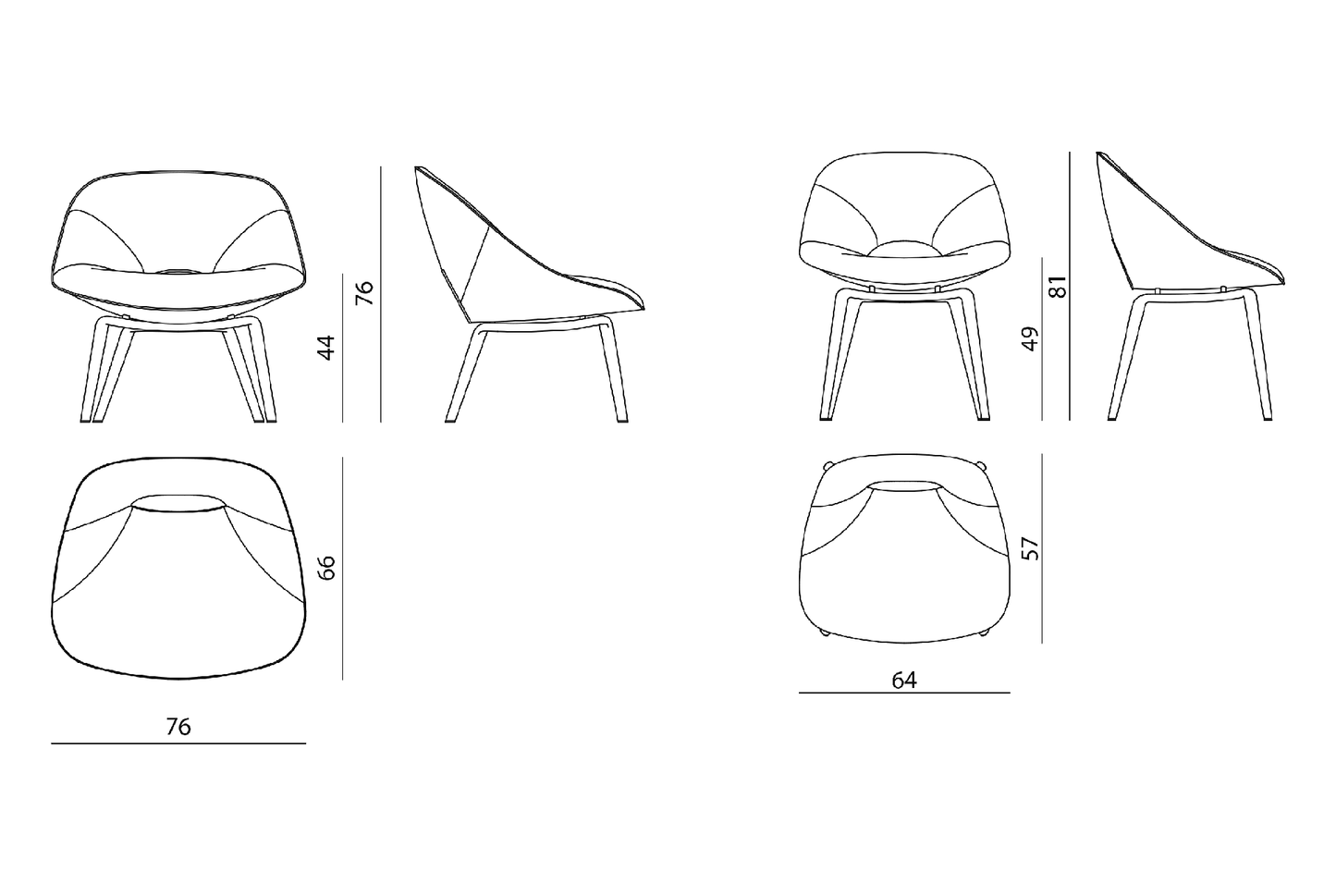 Visionnaire Tanya Dining Chair