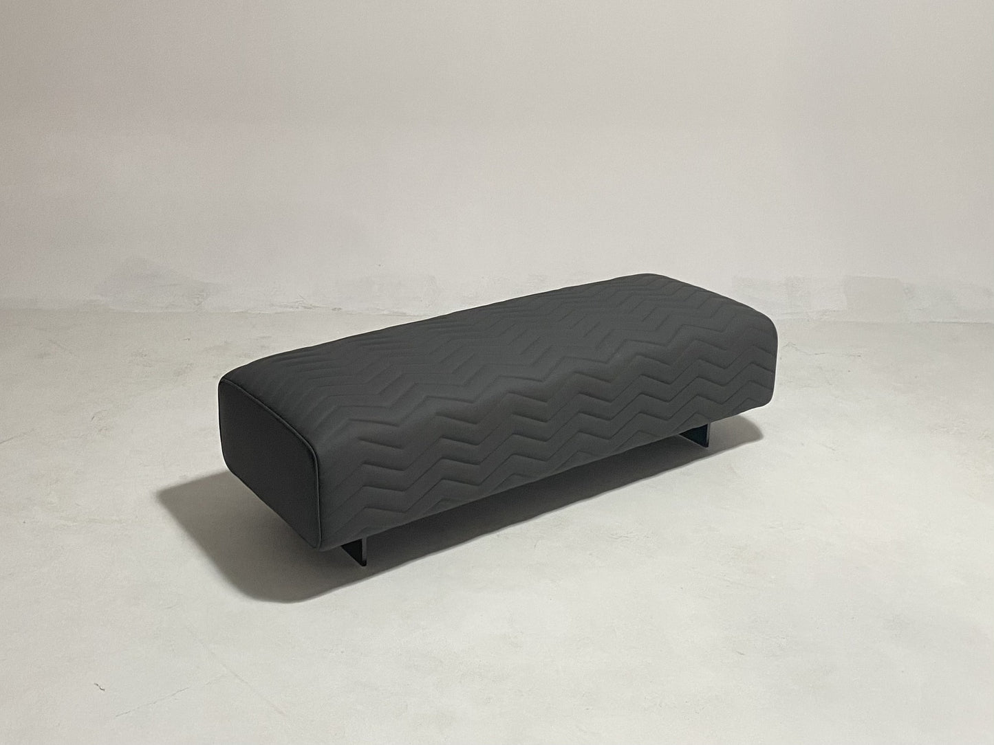 Minotti Quincy Chevron Bench