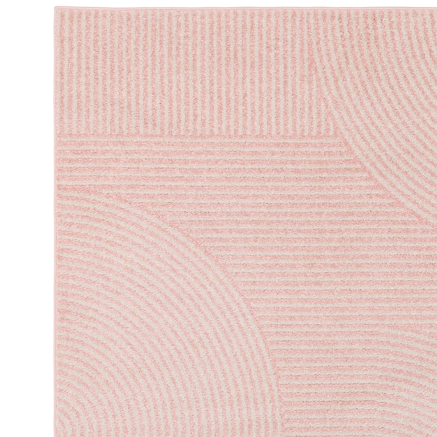 Pembroke Geometric Rug, Pink