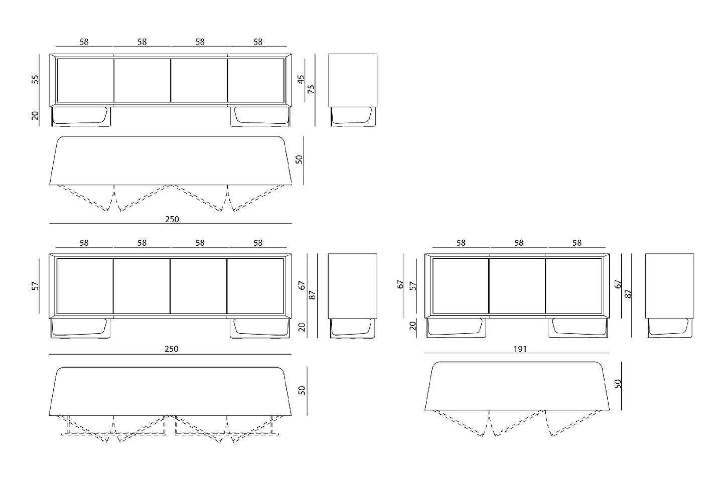 Visionnaire Azimut Sideboard