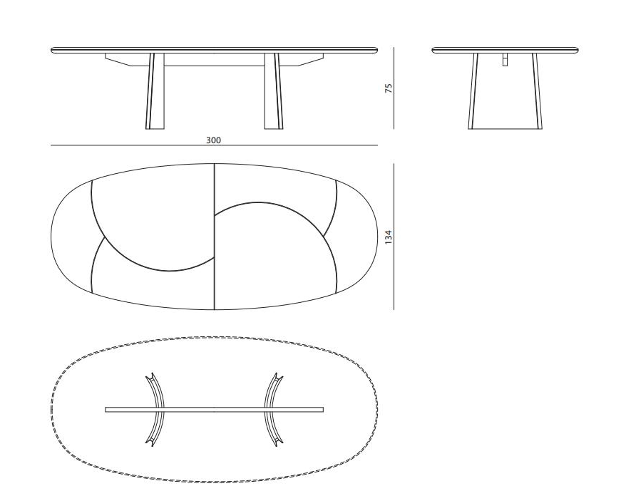 Visionnaire Jason Dinning Table