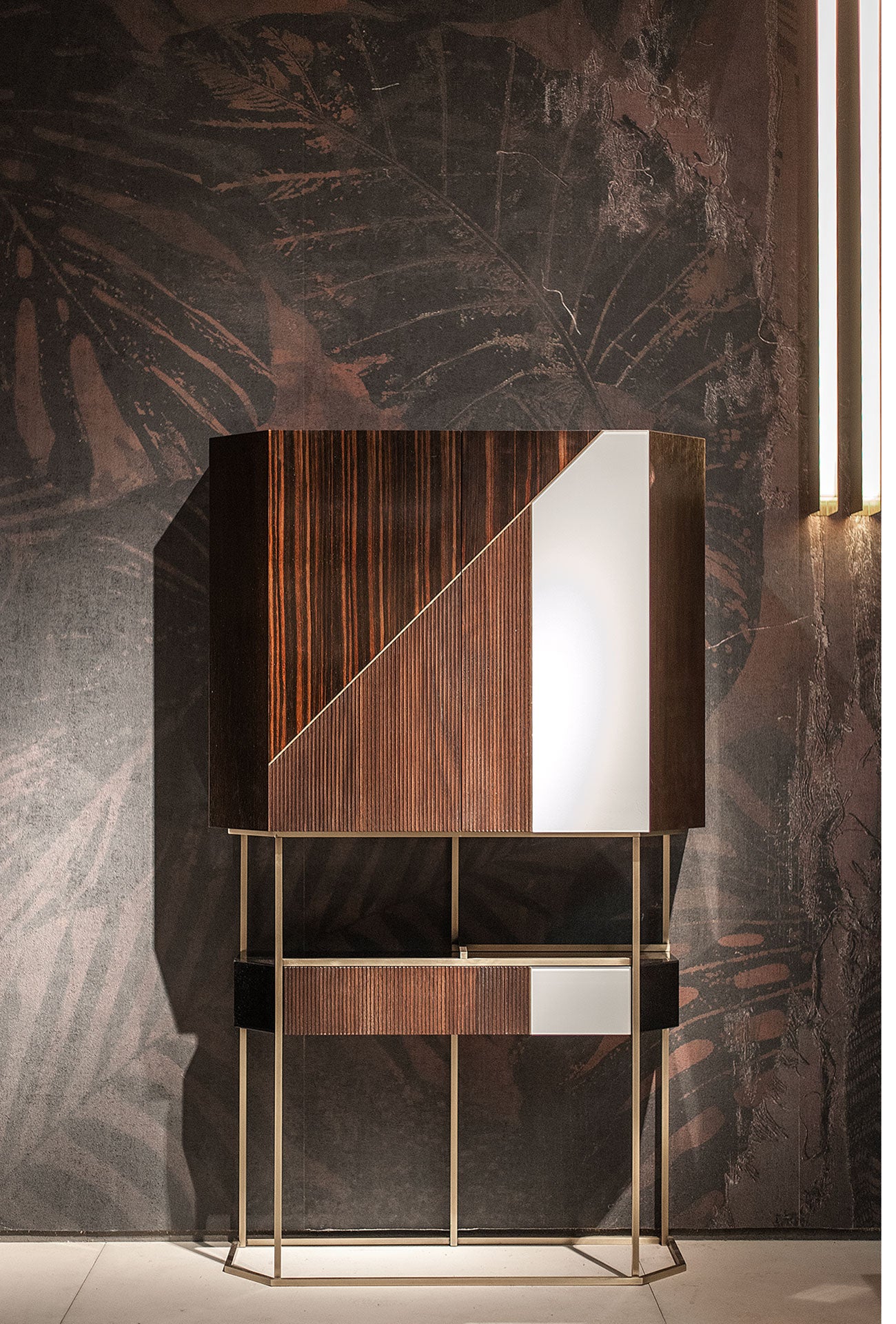Baxter Wireframe Wine Cabinet