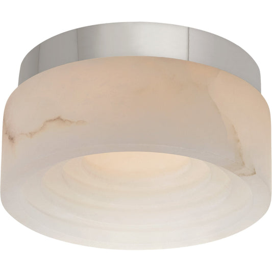 Otto Solitaire Polished Nickel Flush Mount