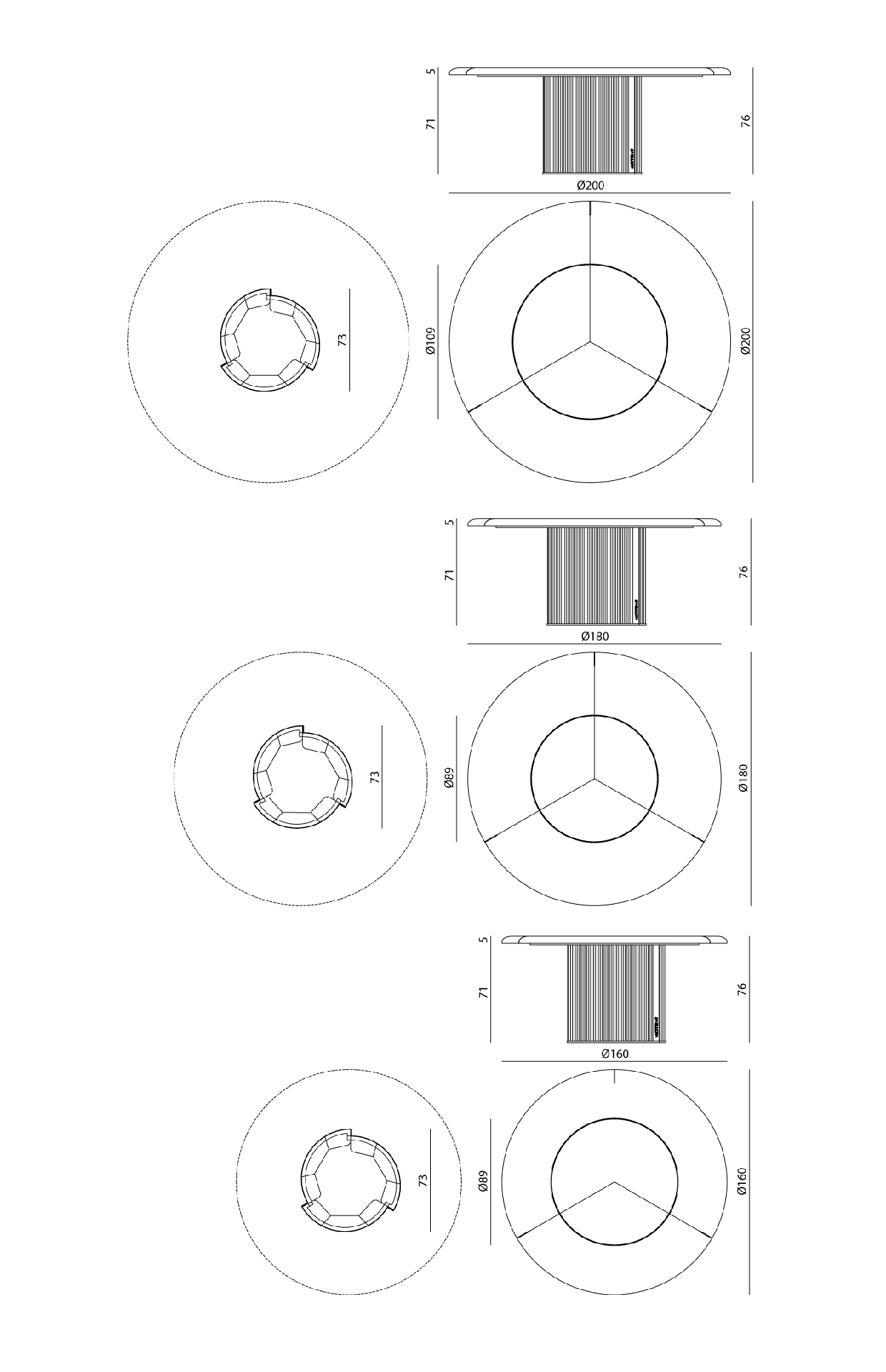 Visionnaire Opera Dinning Table