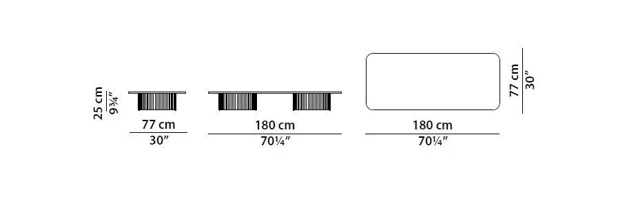 Baxter Allure Coffee Table