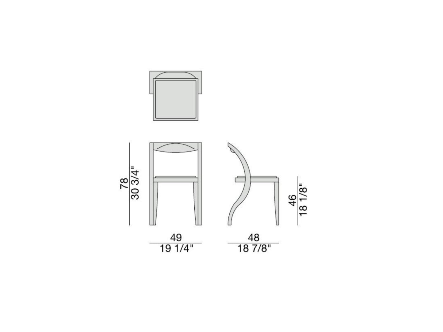 Porada Arlekin Dinning Chair