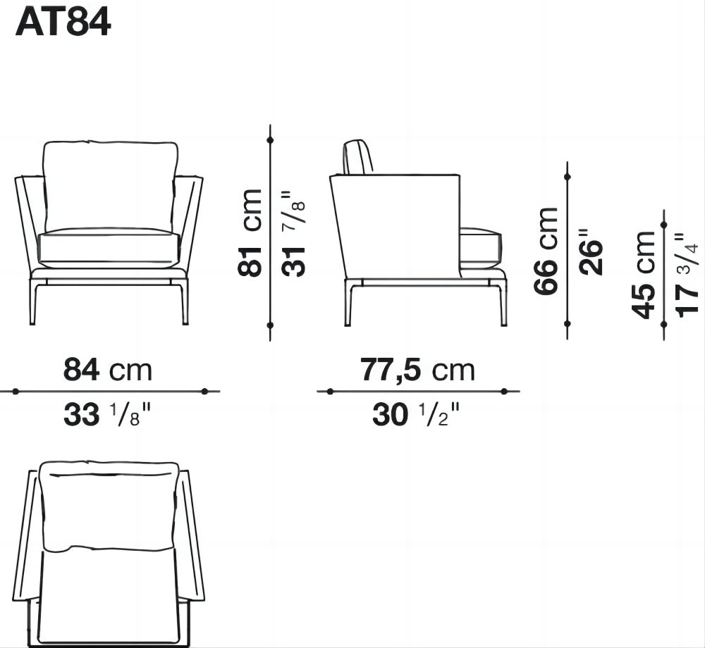 B&B Atoll Leisure Chair