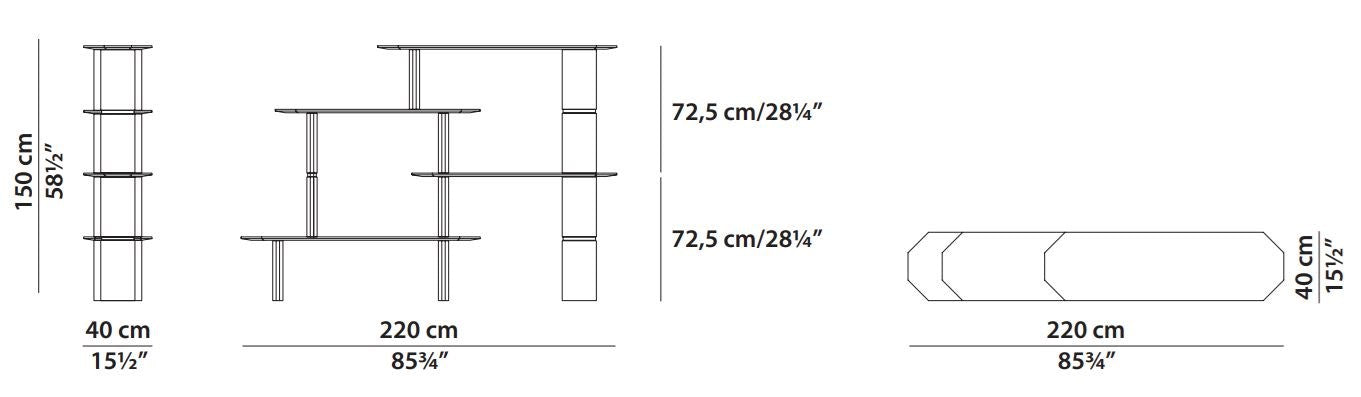 Baxter Azzal Bookshelf