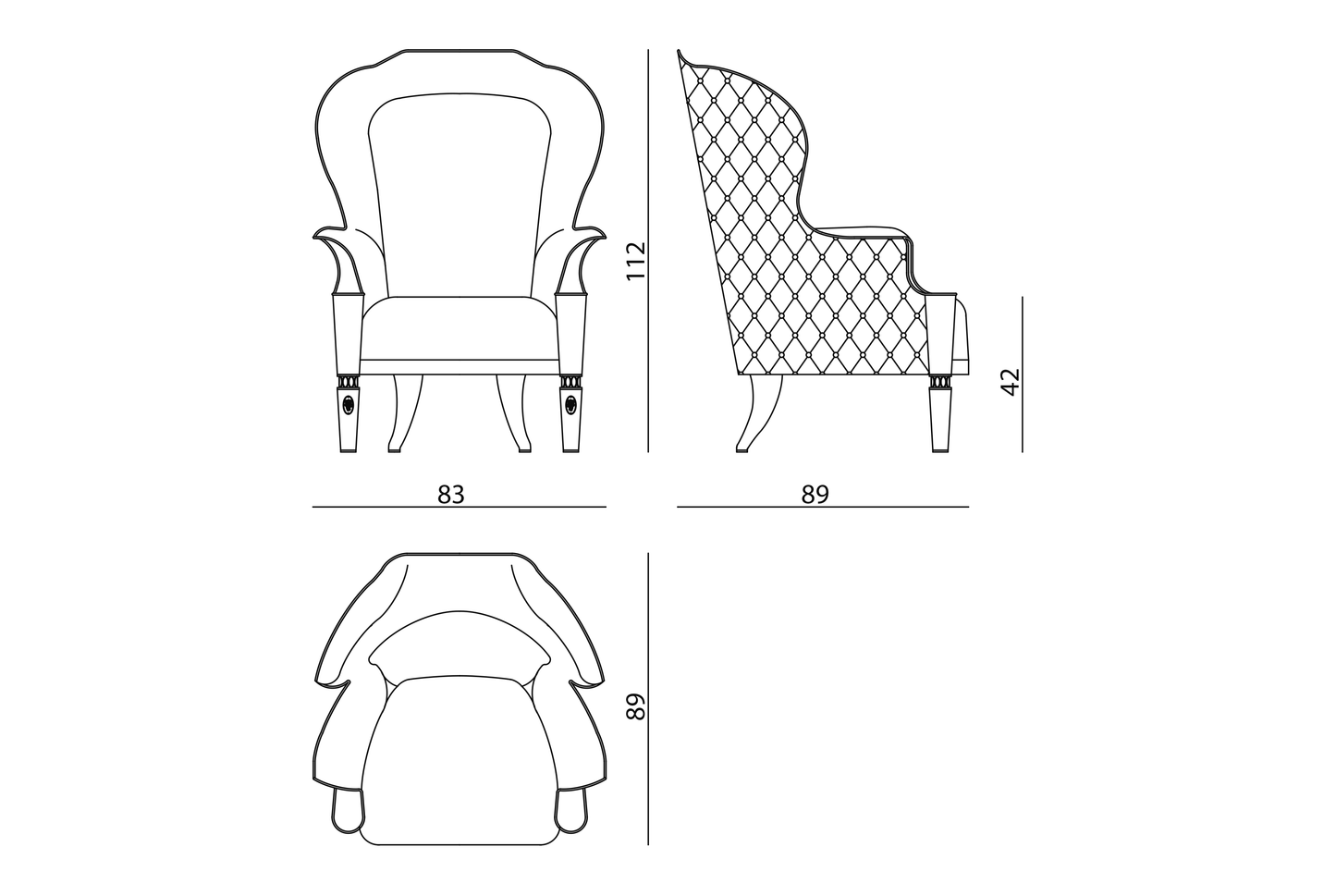 Visionnaire Alice Armchairs