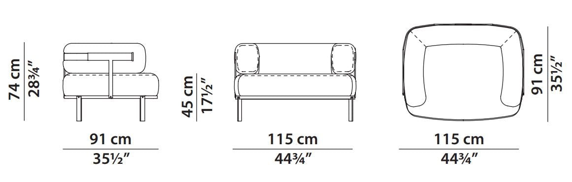 Baxter Belt Leisure Chair