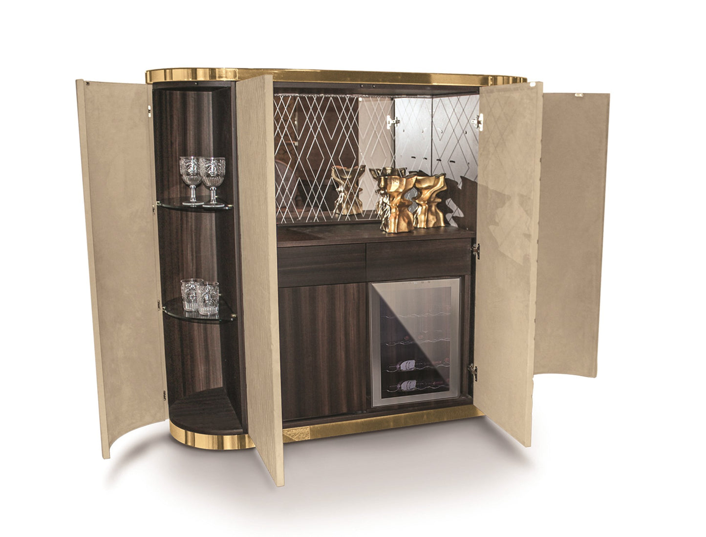 Longhi Beverly Wine Cabinet