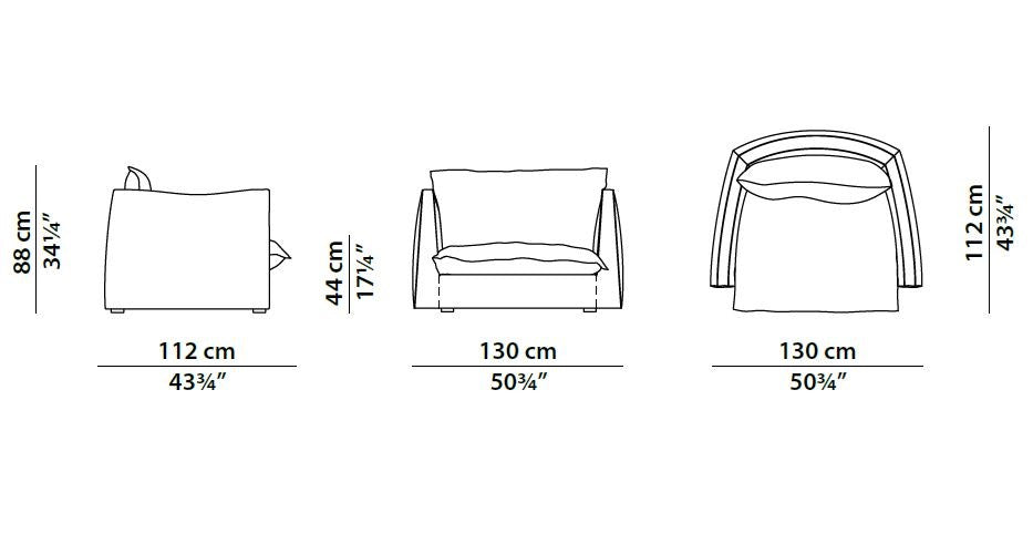 Baxter Brest Leisure Chair