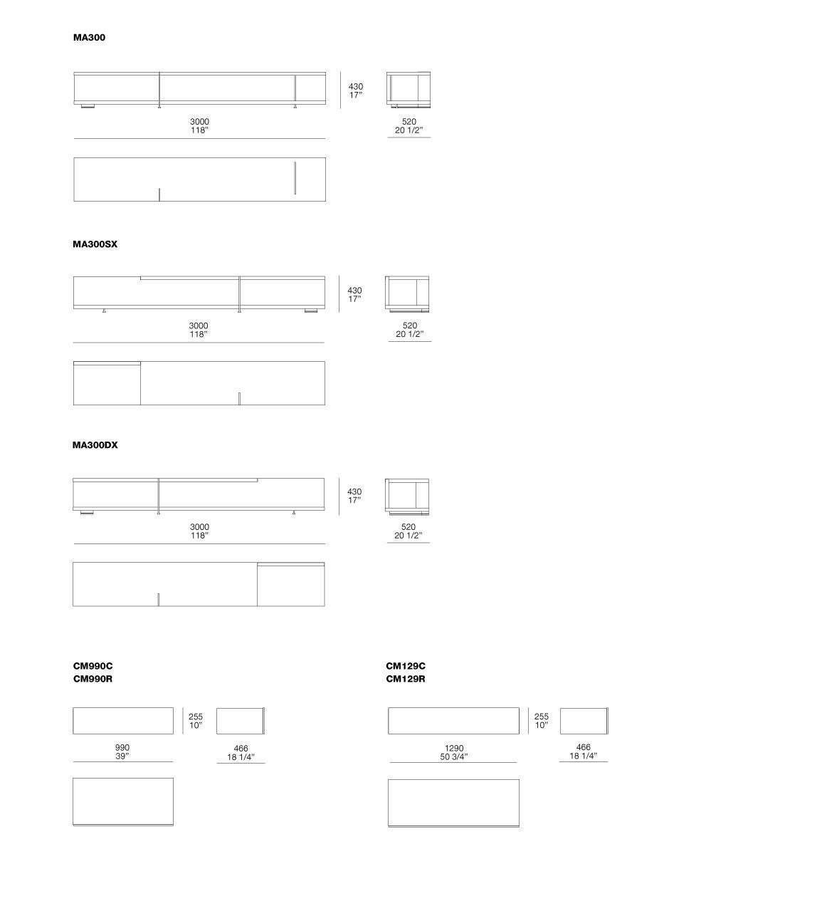 Poliform Bristol Sideboard