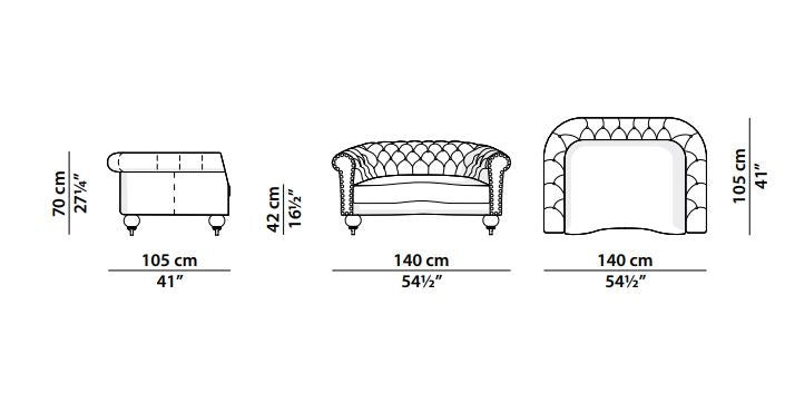 Baxter Diana Chester Leisure Chair
