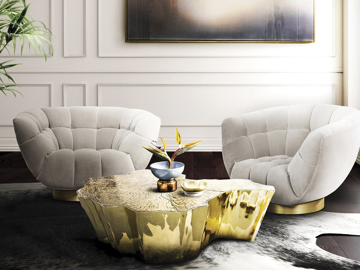 Boca Do Lobo Eden Patina Coffee Table