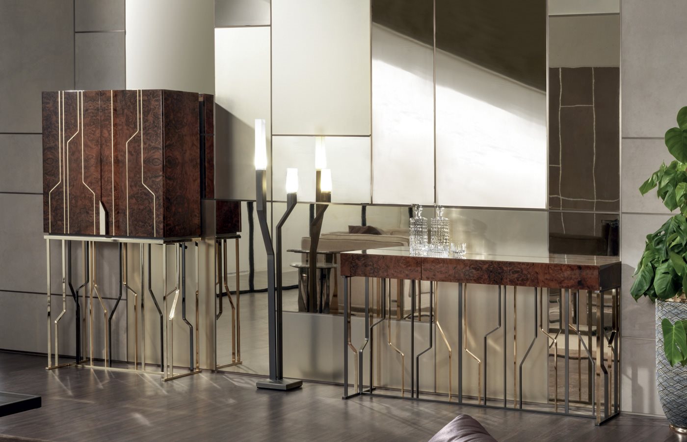 Longhi Ginza Bar Wine Cabinet