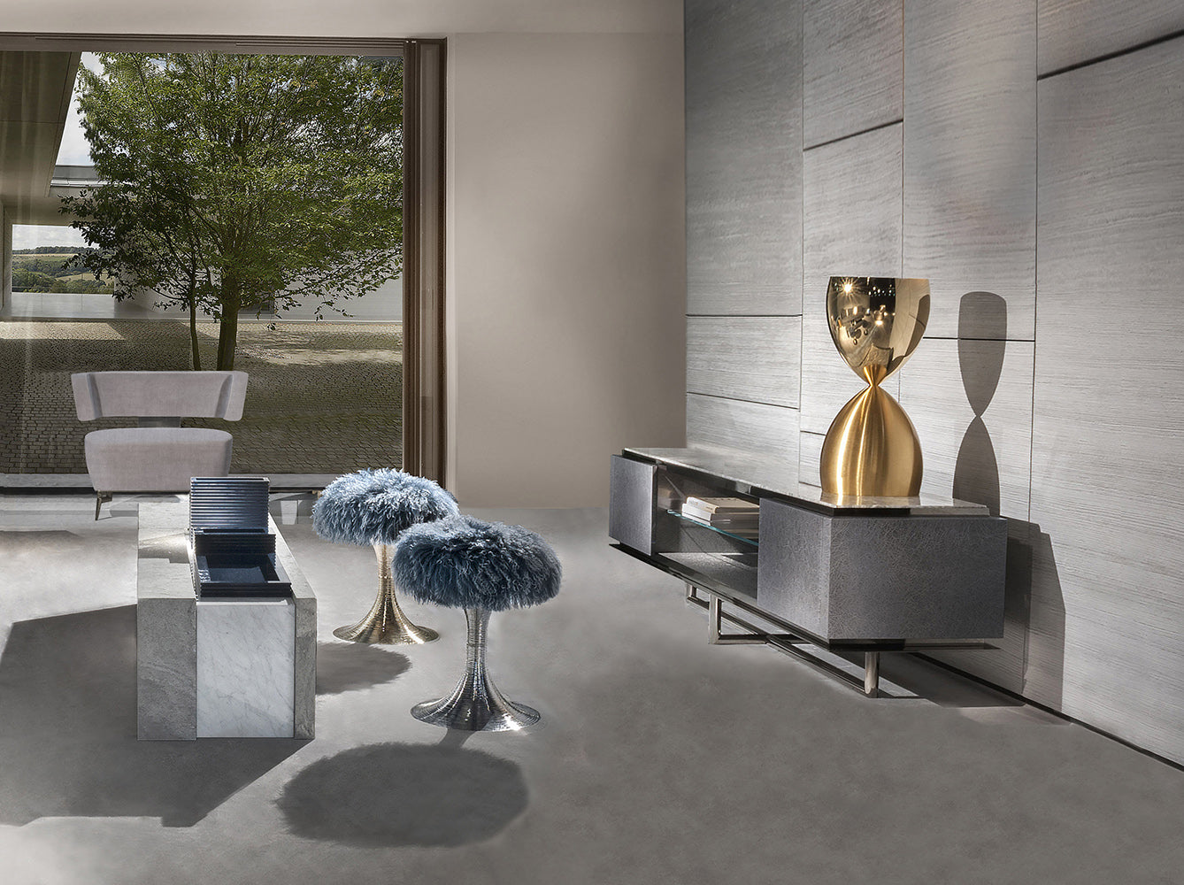 Cornelio Cappellini Stone Coffee Table
