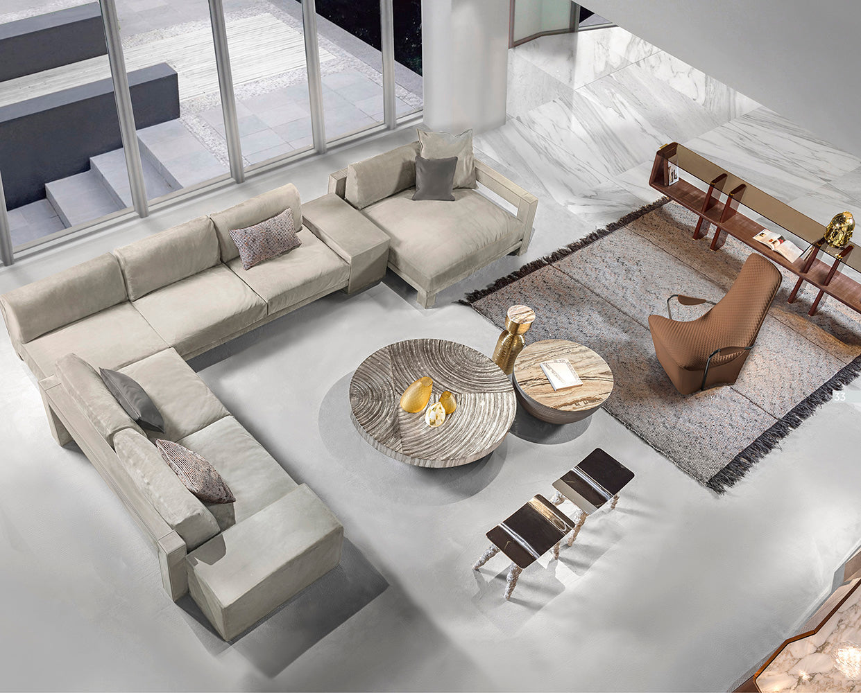 Cornelio Cappellini Otto Coffee Table